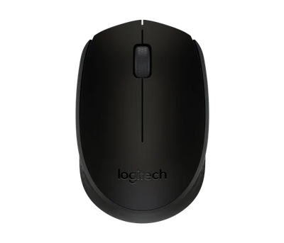 Logitech M171 Wireless Mouse - 2.4GHz Wireless / 1000 DPI / USB Receiver / Black - Mouse