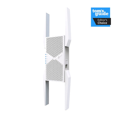 TP-Link RE655BE BE11000 Tri-Band Wi-Fi 7 Range Extender - EasyMesh™ / 2.5G Multi-Gigabit Port / 6GHz Band / Access Point Mode