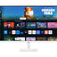 Samsung M50D LS27DM501EMXUE Smart Monitor - 27" FHD VA / 60Hz / 4ms / Smart TV Apps / HDMI / USB / Bluetooth / White - Monitor