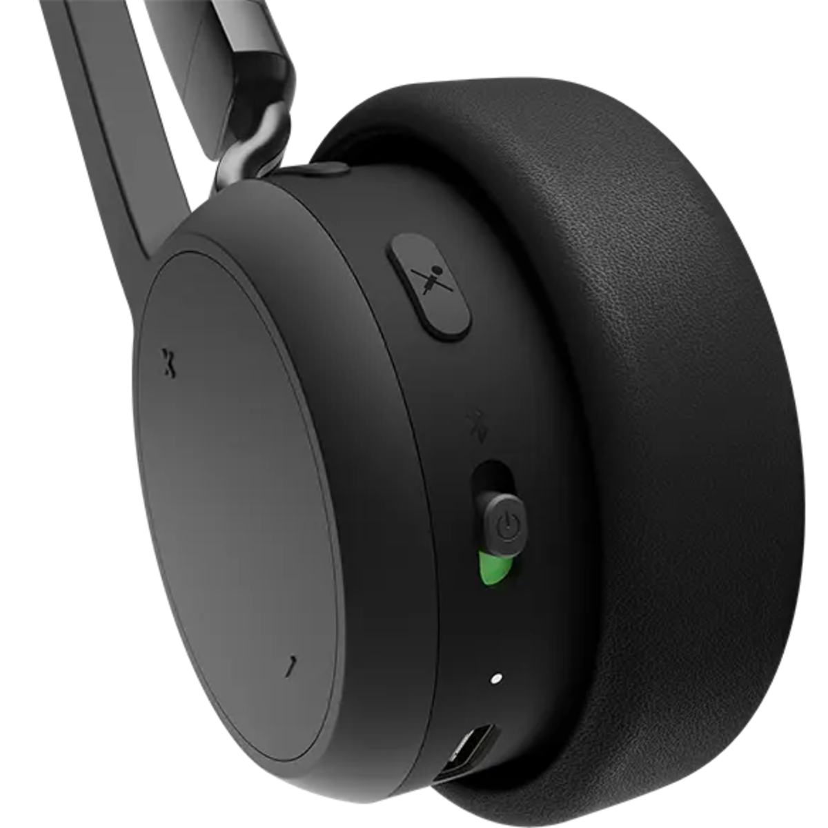 Lenovo Wireless Stereo Headset 4XD1Q30302 - Bluetooth 5.3 / Triple-Mic ENC / Up to 60 Hours Playback / Dual Device Connection / 2YW - Black