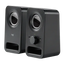 Logitech Z150 Multimedia Stereo Speakers - 3W RMS / 3.5mm Audio / Compact Stereo Speakers / Black - Speakers